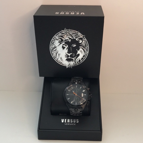 💯 - New Authentic VERSUS Versace Griffith Chronograph Bracelet Watch, 46mm - Picture 14 of 14